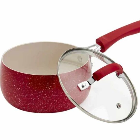 Tabletops Unlimited Dolly Parton 2.5QT Non-Stick Aluminum Covered Saucepan - Picture 2 of 6